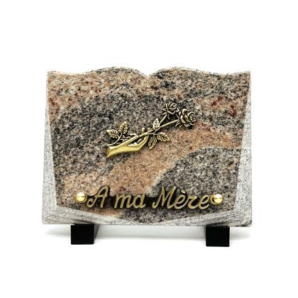 Plaque funéraire petit-livre-1 7 Plaquedeces.fr
