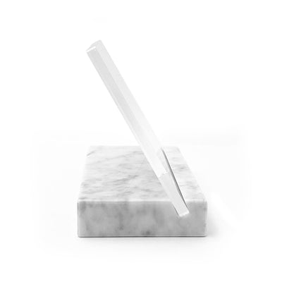 Plaque funéraire fixation-socle-marbre-blanc 11 Plaquedeces.fr