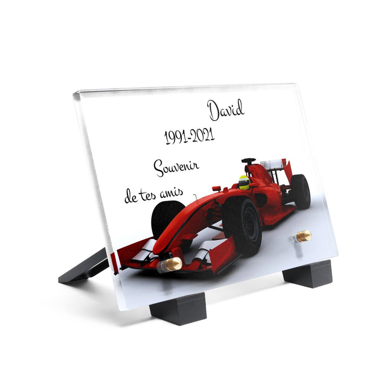 Plaque funéraire formule1 19 Plaquedeces.fr