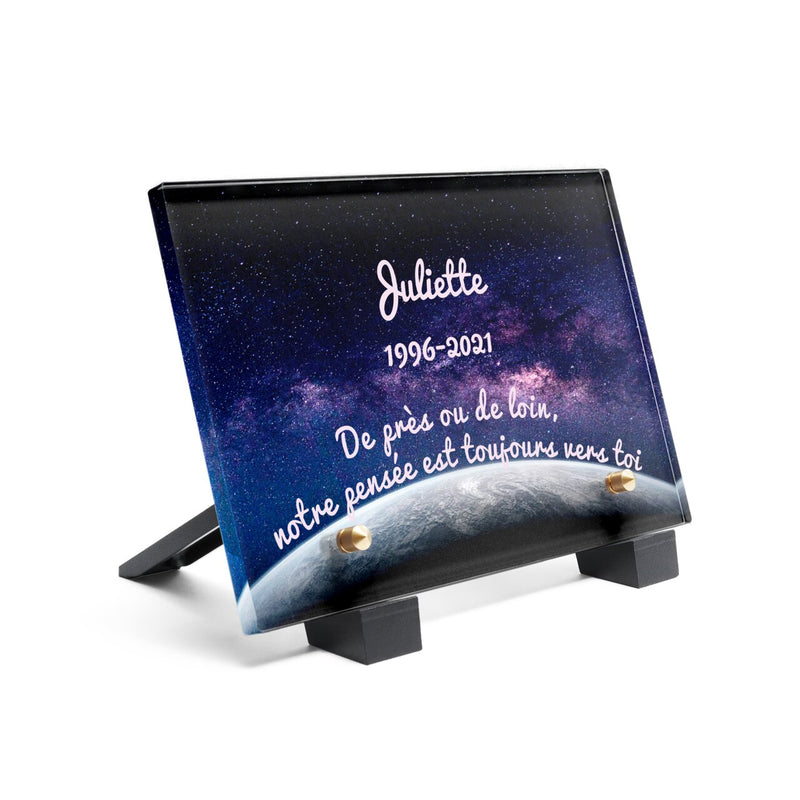 Plaque funéraire plaque-funeraire-galaxie 2 Plaquedeces.fr