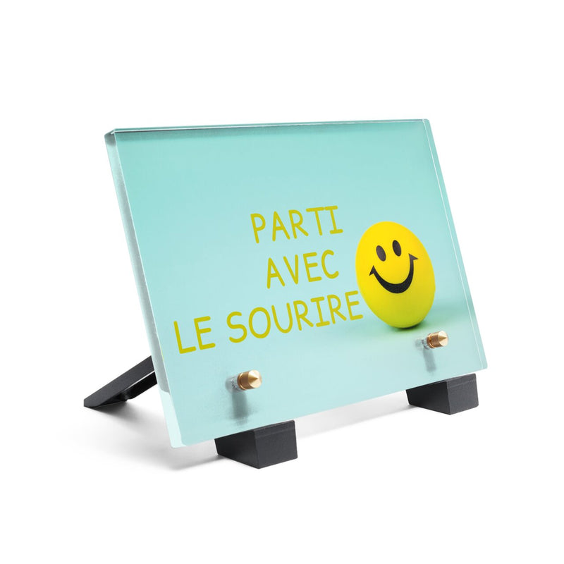 Plaque funéraire smiley-drole 15 Plaquedeces.fr