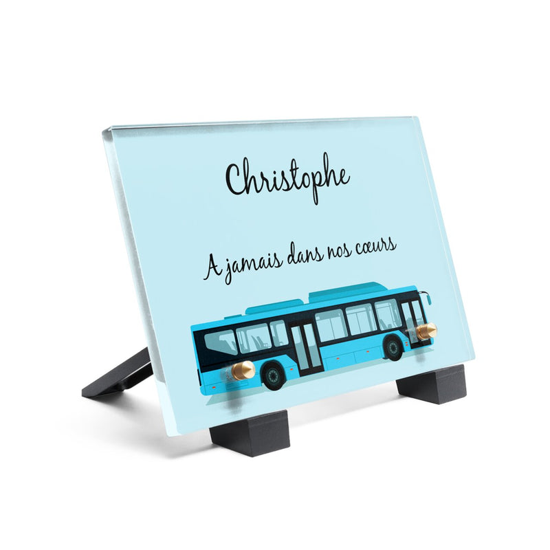 Plaque funéraire bus-de-ville 1 Plaquedeces.fr