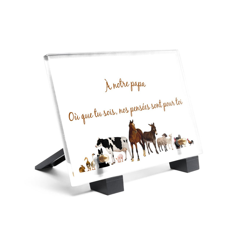 Plaque funéraire animaux-de-ferme 23 Plaquedeces.fr