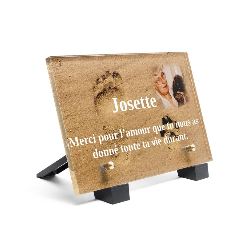 Plaque funéraire chien-meilleur-ami 13 Plaquedeces.fr
