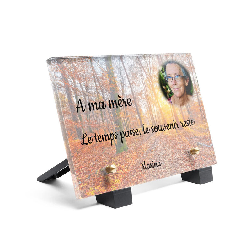 Plaque funéraire foret-dautomne 5 Plaquedeces.fr