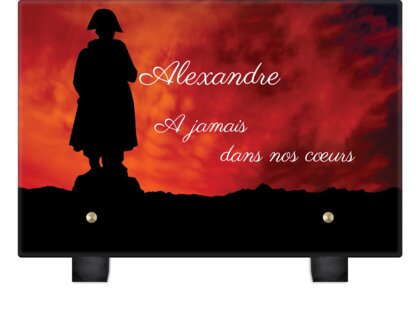 Plaque funéraire napoleon 17 Plaquedeces.fr
