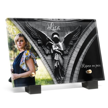 Plaque funéraire ange-du-sacre-coeur 4 Plaquedeces.fr
