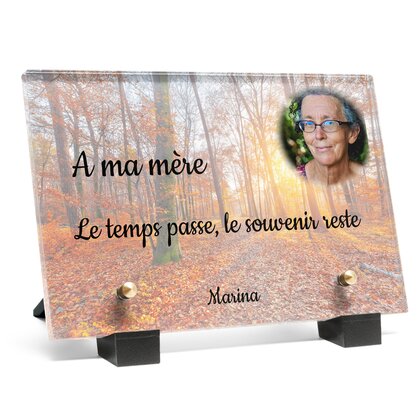 Plaque funéraire foret-dautomne 26 Plaquedeces.fr
