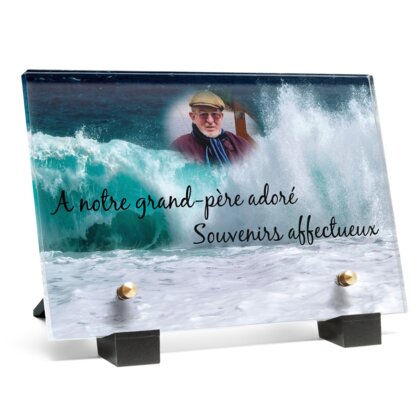 Plaque funéraire vague-ocean 7 Plaquedeces.fr

