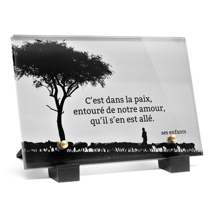 Plaque funéraire arbre-brume 19 Plaquedeces.fr

