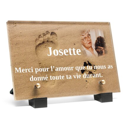 Plaque funéraire chien-meilleur-ami 25 Plaquedeces.fr
