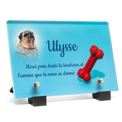 Plaque funéraire os-pour-chien 8 Plaquedeces.fr
