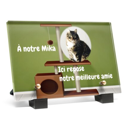 Plaque funéraire arbre-a-chat 2 Plaquedeces.fr
