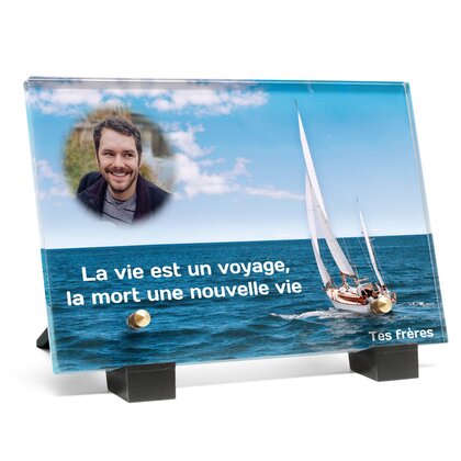 Plaque funéraire voilier 1 Plaquedeces.fr
