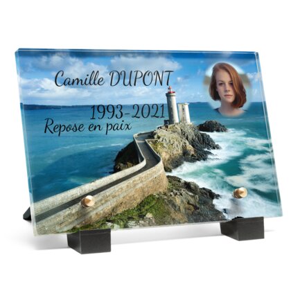 Plaque funéraire plaque-funeraire-phare 12 Plaquedeces.fr
