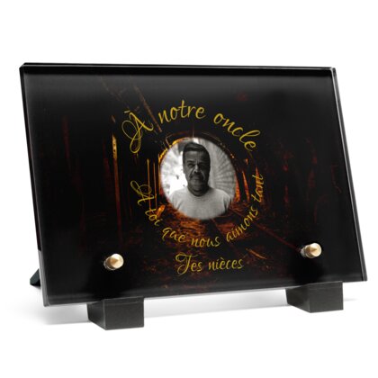 Plaque funéraire mine-vintage 25 Plaquedeces.fr
