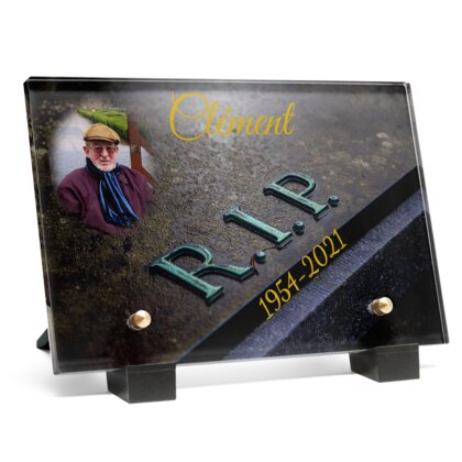 Plaque funéraire requiescat-in-pace 3 Plaquedeces.fr
