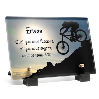 Plaque funéraire vtt-de-descente 12 Plaquedeces.fr
