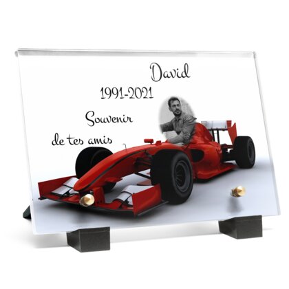 Plaque funéraire formule1 19 Plaquedeces.fr
