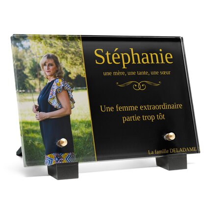 Plaque funéraire nombre-dor 11 Plaquedeces.fr
