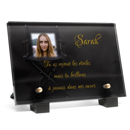 Plaque funéraire cinema-ca-tourne 7 Plaquedeces.fr
