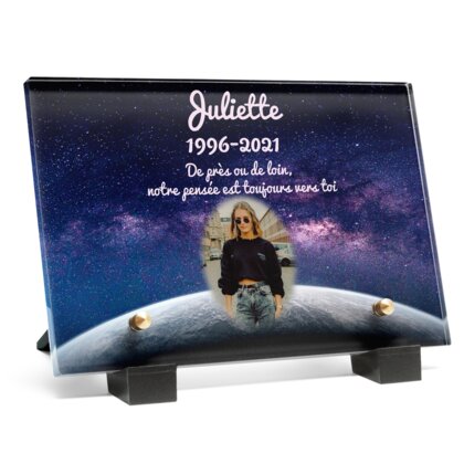 Plaque funéraire plaque-funeraire-galaxie 13 Plaquedeces.fr
