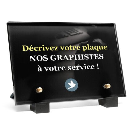 Plaque funéraire plaque-a-la-demande 27 Plaquedeces.fr
