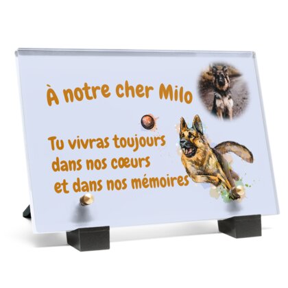 Plaque funéraire plaque-funeraire-berger-allemand 17 Plaquedeces.fr
