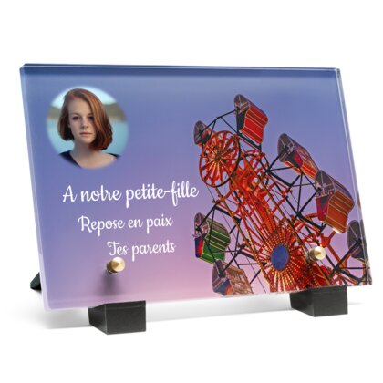 Plaque funéraire parc-dattraction 9 Plaquedeces.fr
