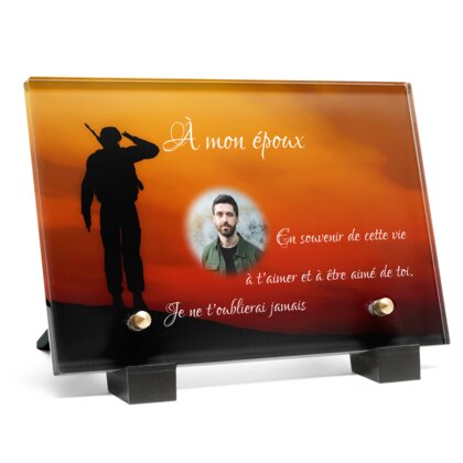 Plaque funéraire soldat-soleil 9 Plaquedeces.fr
