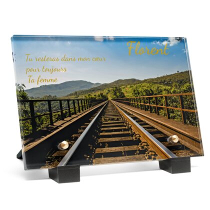 Plaque funéraire rail-de-train-avec-une-belle-vue 8 Plaquedeces.fr
