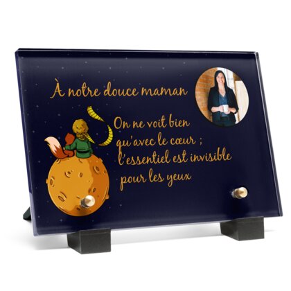 Plaque funéraire le-petit-prince 6 Plaquedeces.fr
