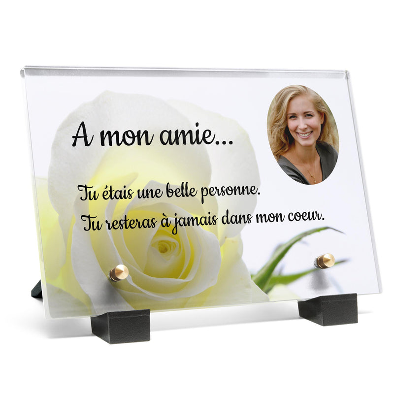 Plaque funéraire rose-en-lumiere 23 Plaquedeces.fr
