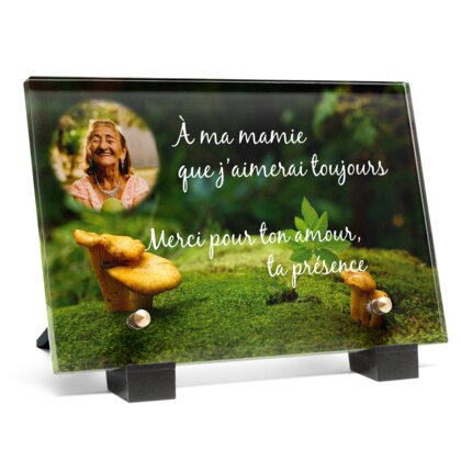 Plaque funéraire plaque-funeraire-champignon 3 Plaquedeces.fr
