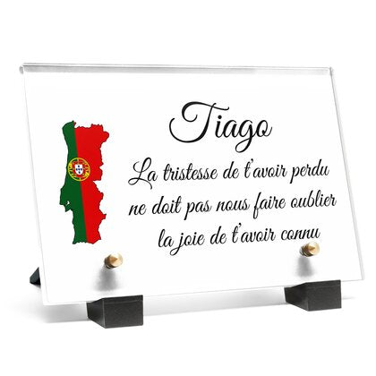 Plaque funéraire portugal-carte 26 Plaquedeces.fr
