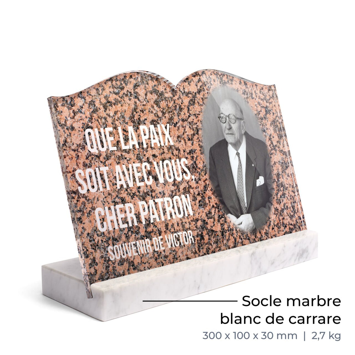 Plaque Funéraire Livre Personnalisable En Plexi Motif Camion 01, Différentes Tailles, épaisseur