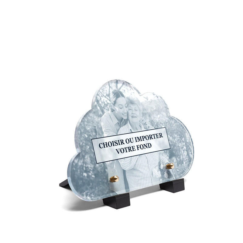 Plaque funéraire plaque-en-forme-de-nuage 20 Plaquedeces.fr