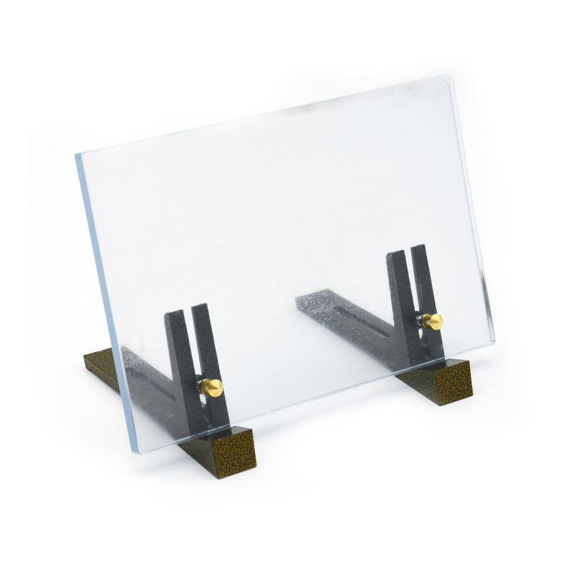 Plaque funéraire fixation-pieds-bronze 23 Plaquedeces.fr
