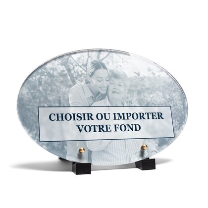 Plaque funéraire plaque-personnalisee-forme-ovale 13 Plaquedeces.fr
