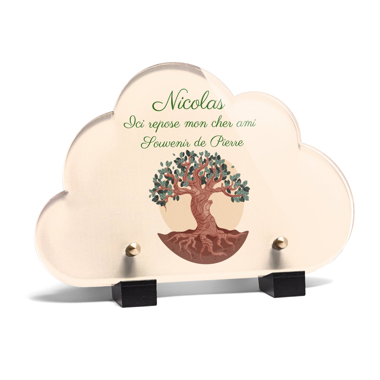 Plaque funéraire arbre-de-vie-fond-pastel-forme-nuage 13 Plaquedeces.fr
