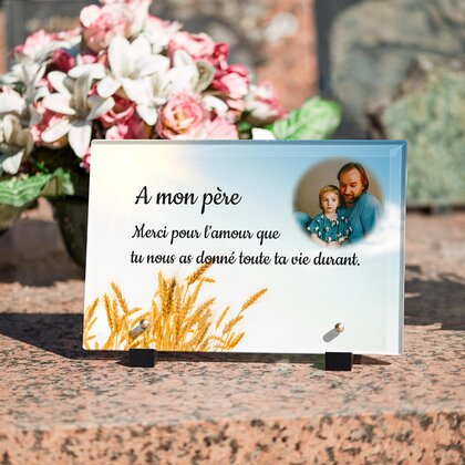 Plaque funéraire ciel-bleu-epi-de-ble 20 Plaquedeces.fr
