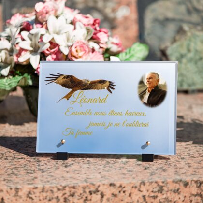 Plaque funéraire plaque-funeraire-aigle 6 Plaquedeces.fr
