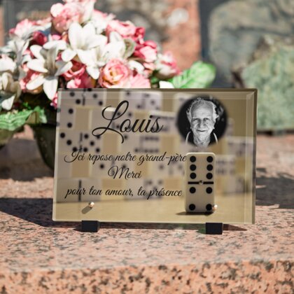 Plaque funéraire construction-domino 29 Plaquedeces.fr
