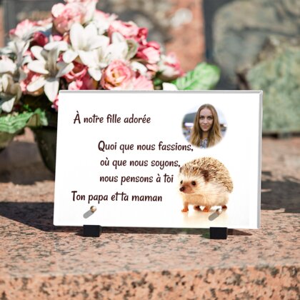 Plaque funéraire plaque-funeraire-herisson 17 Plaquedeces.fr
