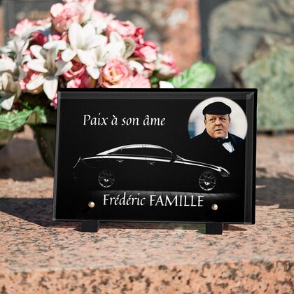 Plaque funéraire voiture-noire 3 Plaquedeces.fr
