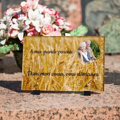 Plaque funéraire ble 22 Plaquedeces.fr
