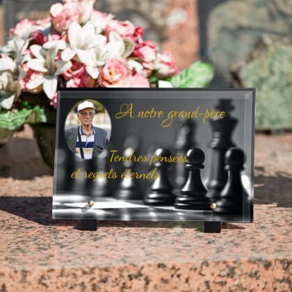 Plaque funéraire pieces-dechecs 20 Plaquedeces.fr

