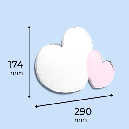 Plaque funéraire livre-granit-rose-forme-double-coeur 16 Plaquedeces.fr
