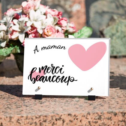 Plaque funéraire merci-beaucoup 8 Plaquedeces.fr
