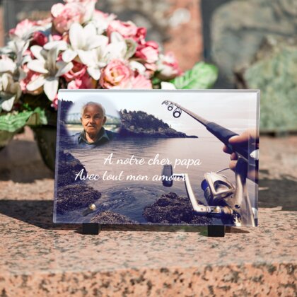 Plaque funéraire pecheur 10 Plaquedeces.fr
